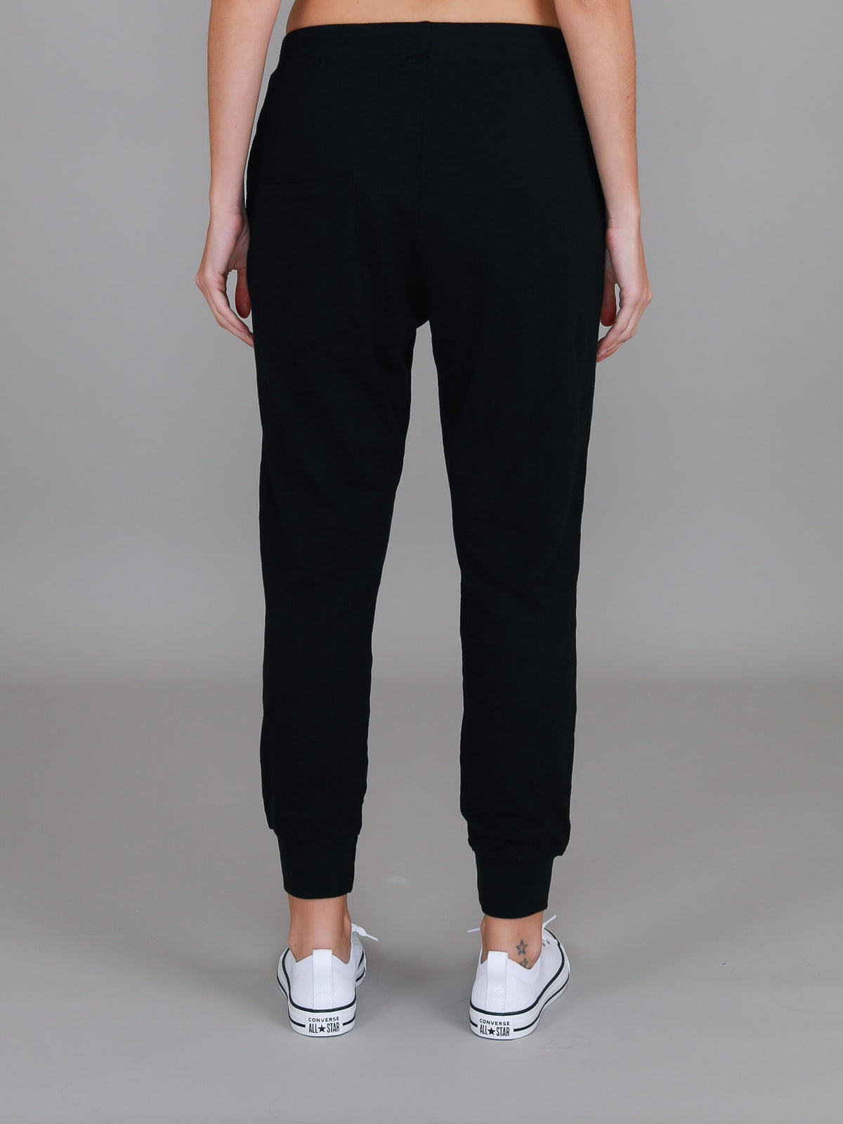 black jogger pants