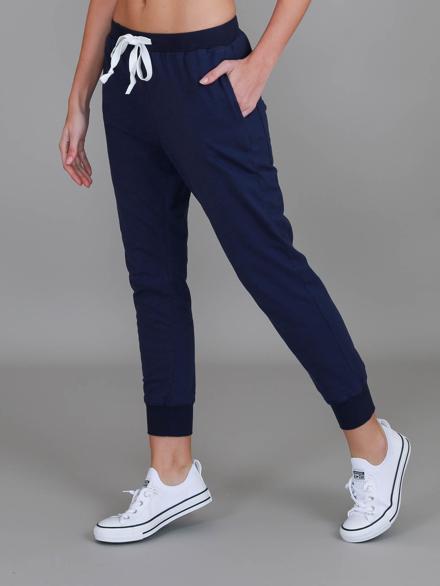 slim jogger pants #color_navy