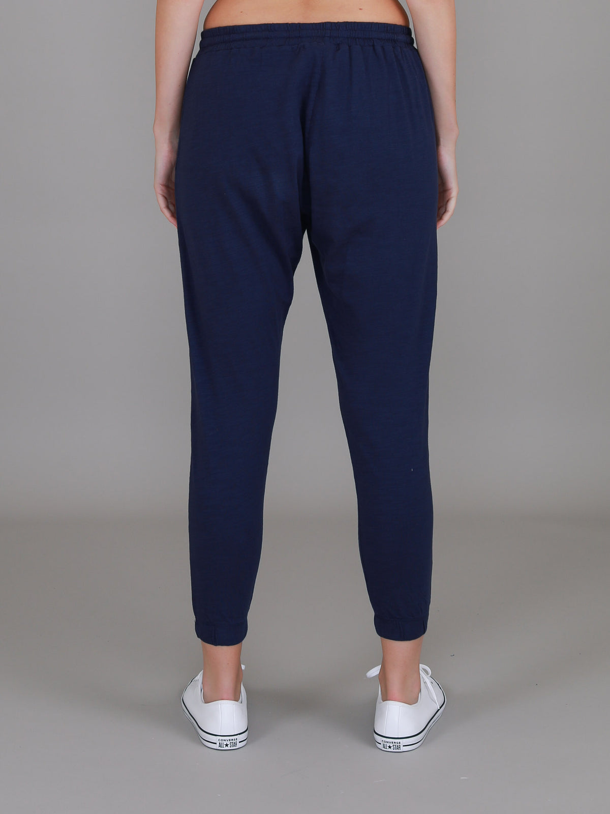 womens navy track pants