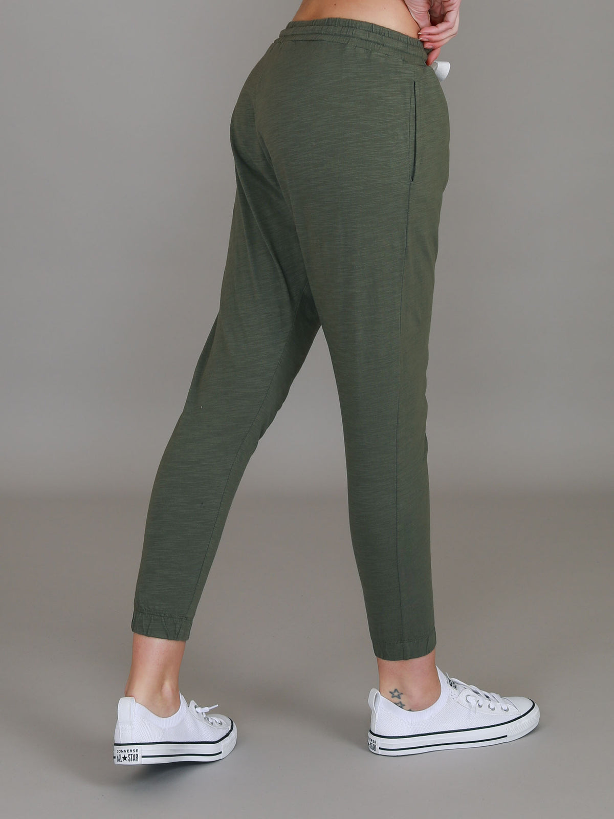 green trackpants