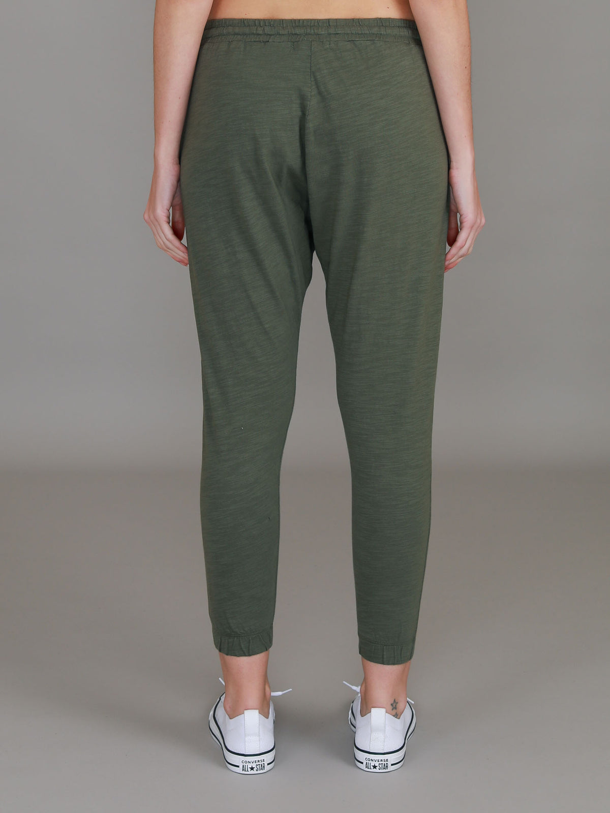 bottle green trackpants