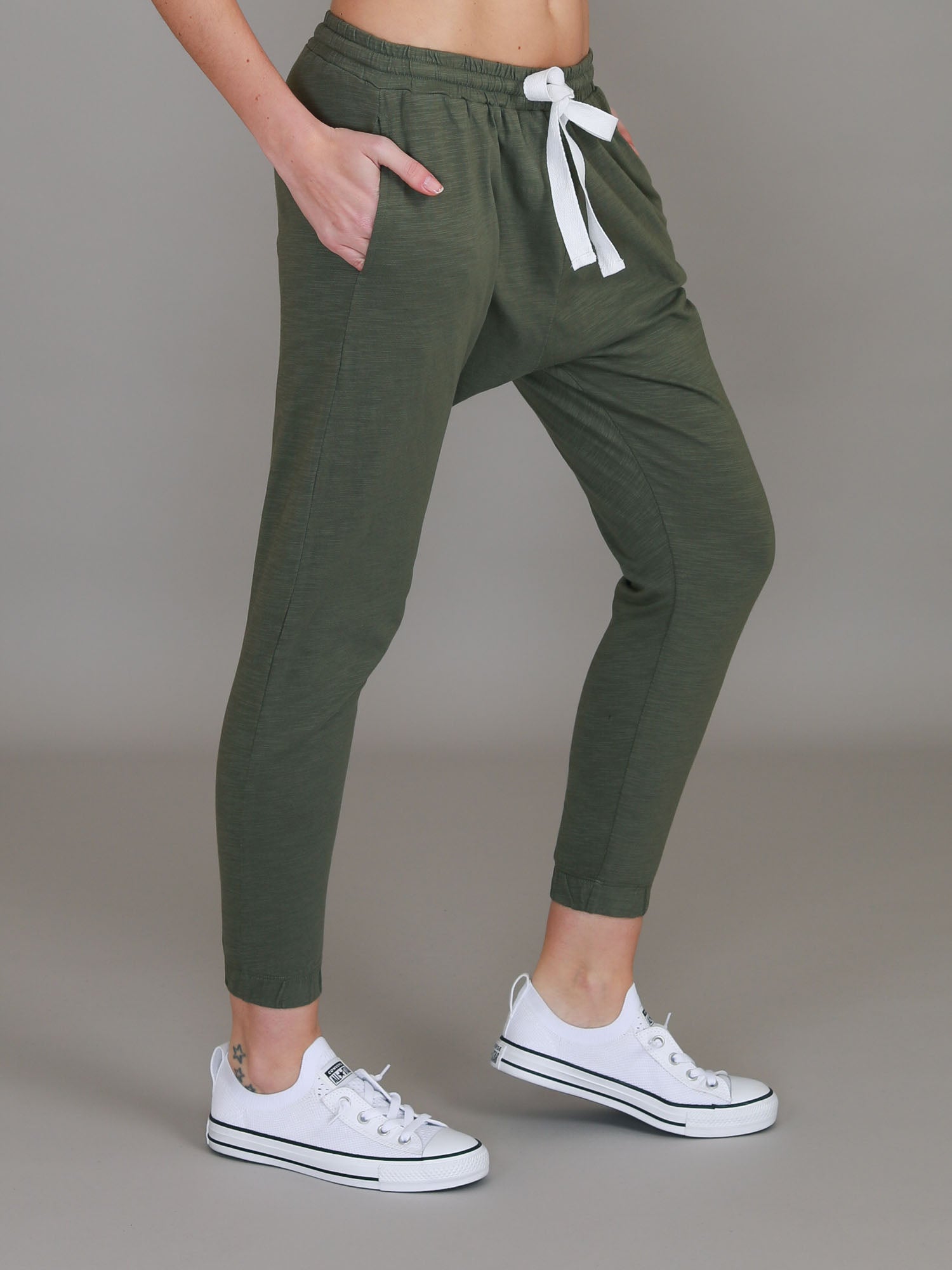 green track pants #color_khaki