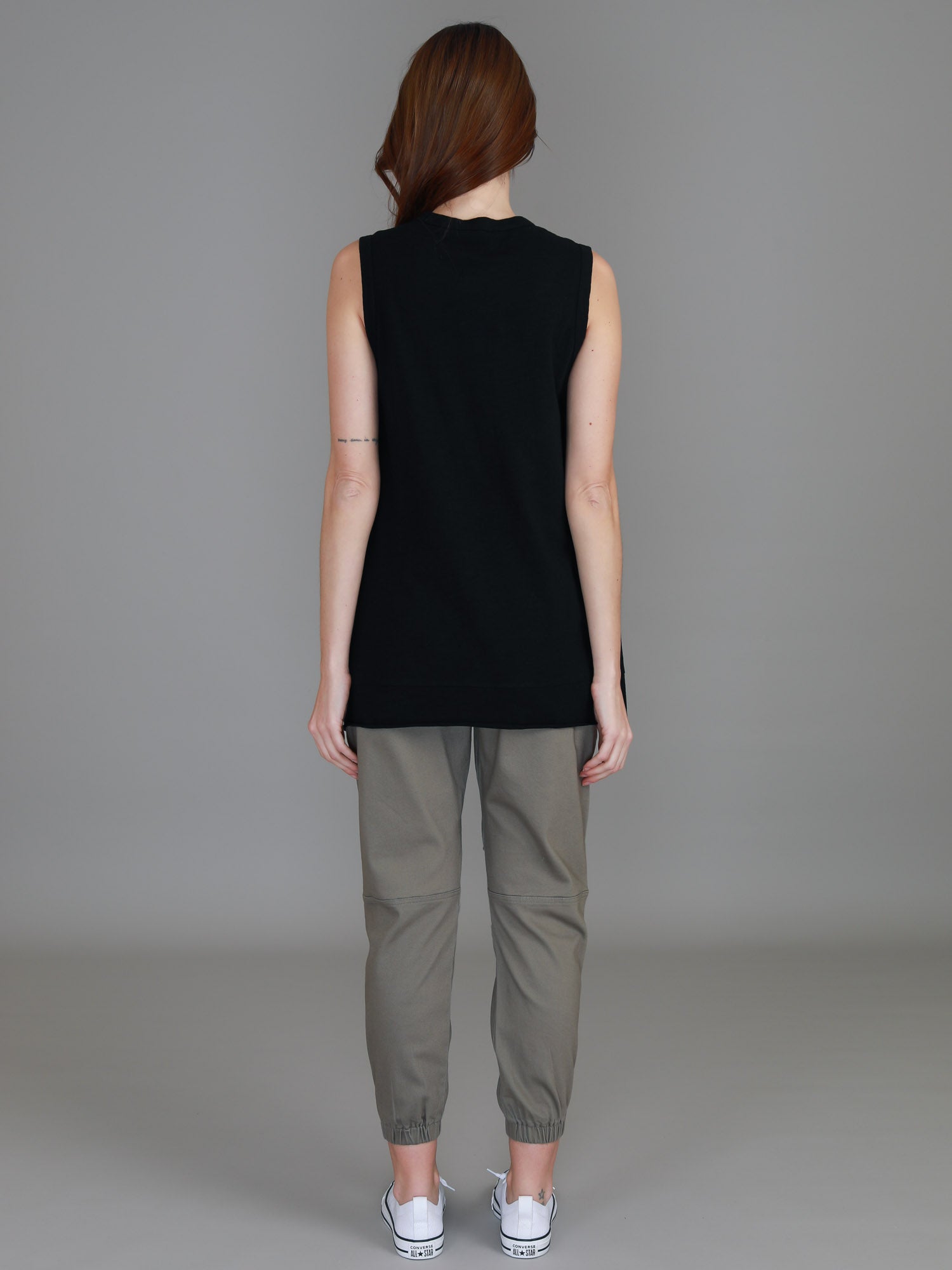 womens sleeveless shirt #color_black