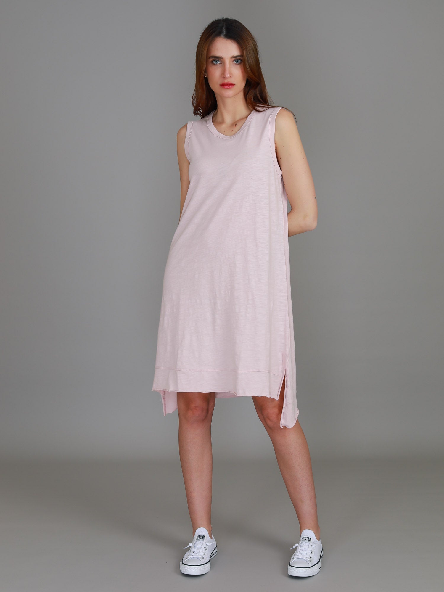 cotton dress #color_blush marle