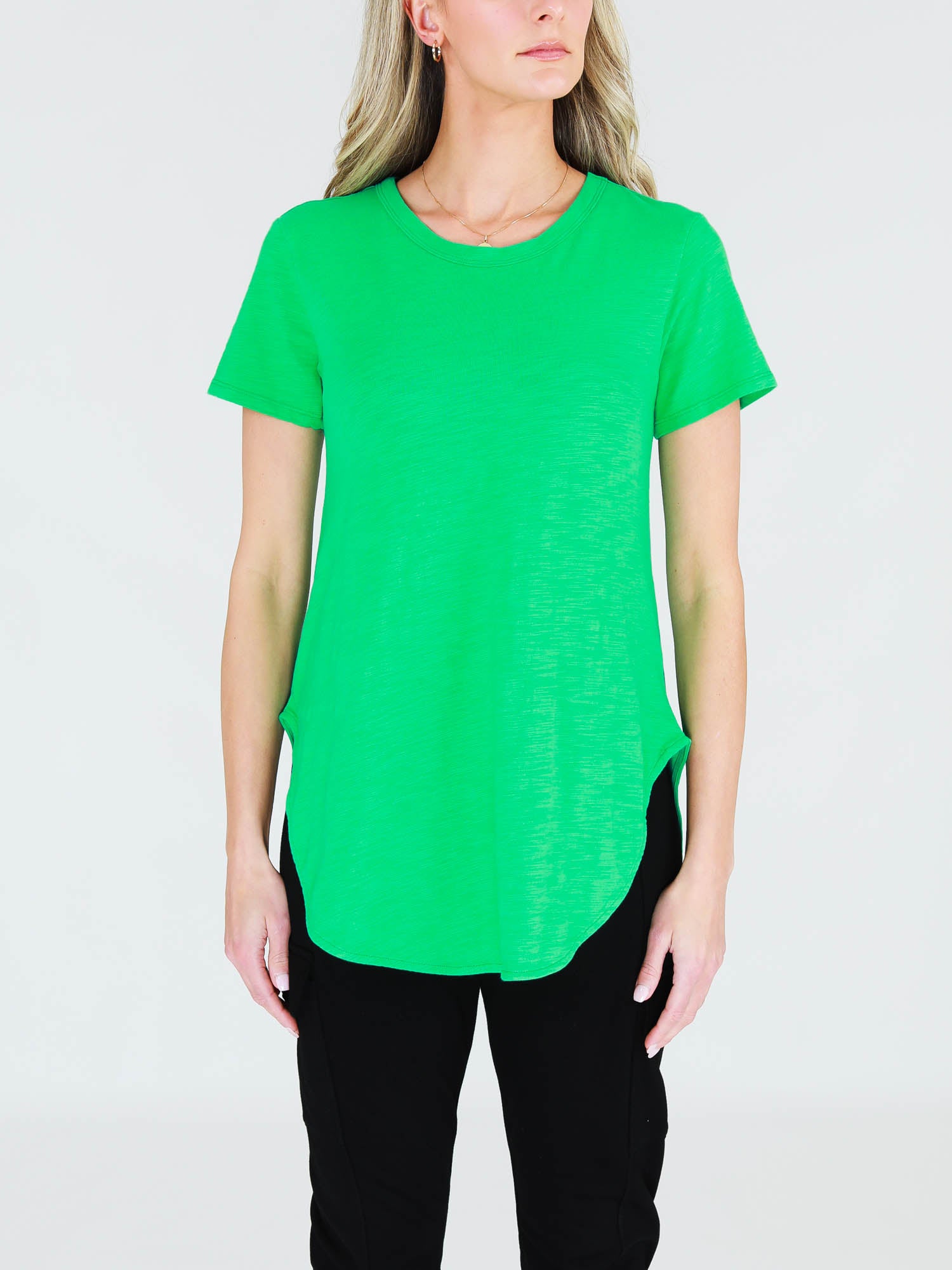 bright green t shirt #color_nephrite
