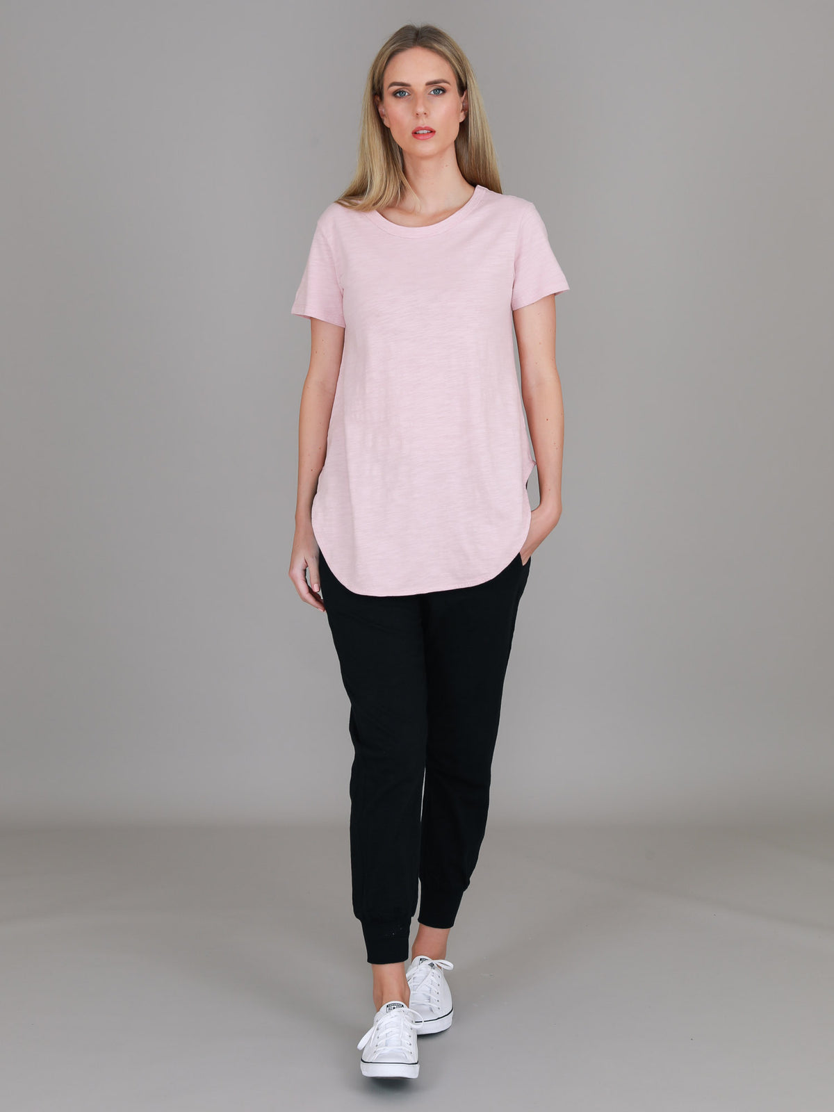 blush cotton t shirt