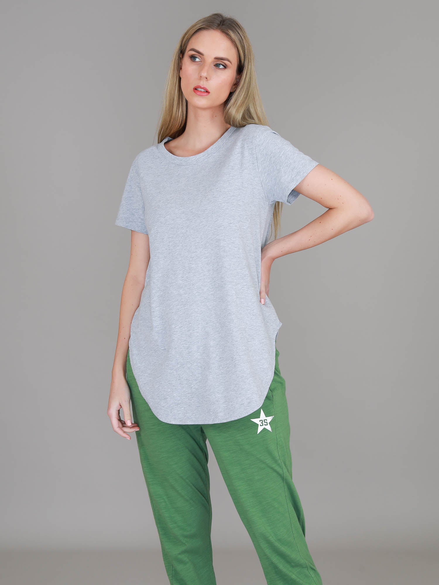 women's t shirt #color_grey marle