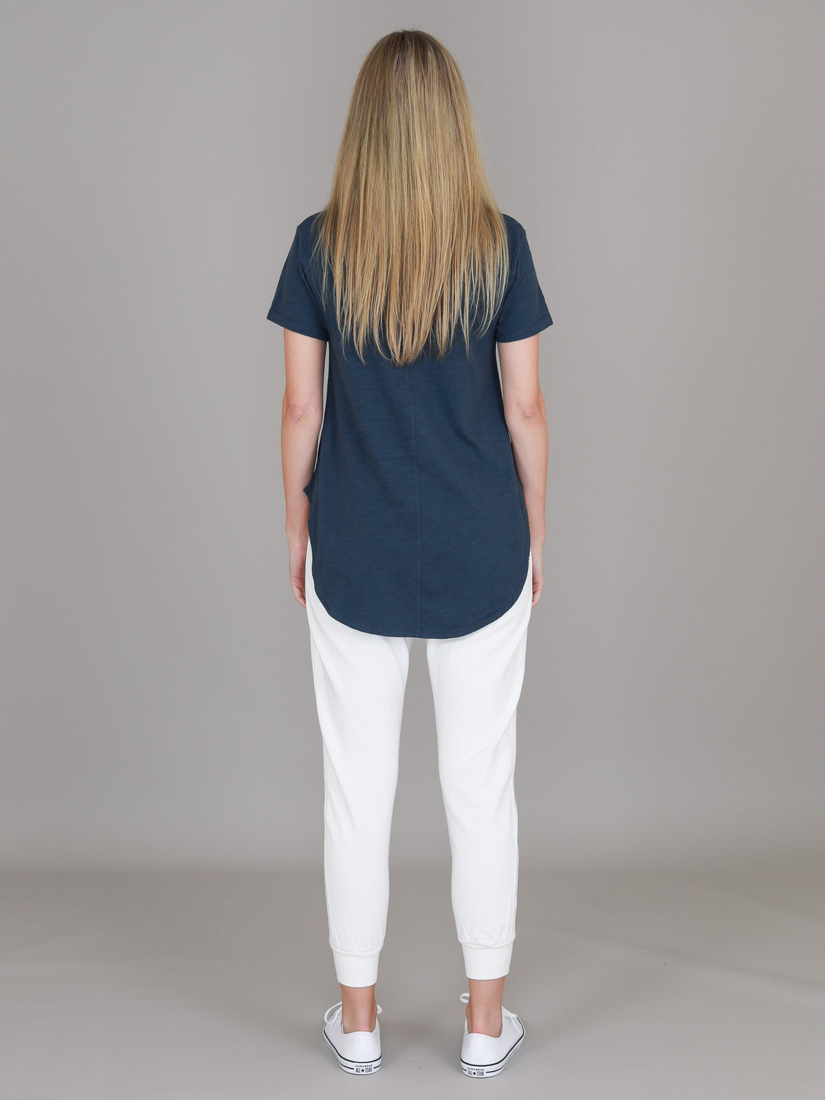 navy oversized t shirt women