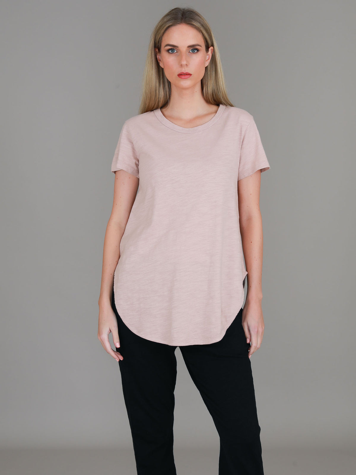 latte brown tee women