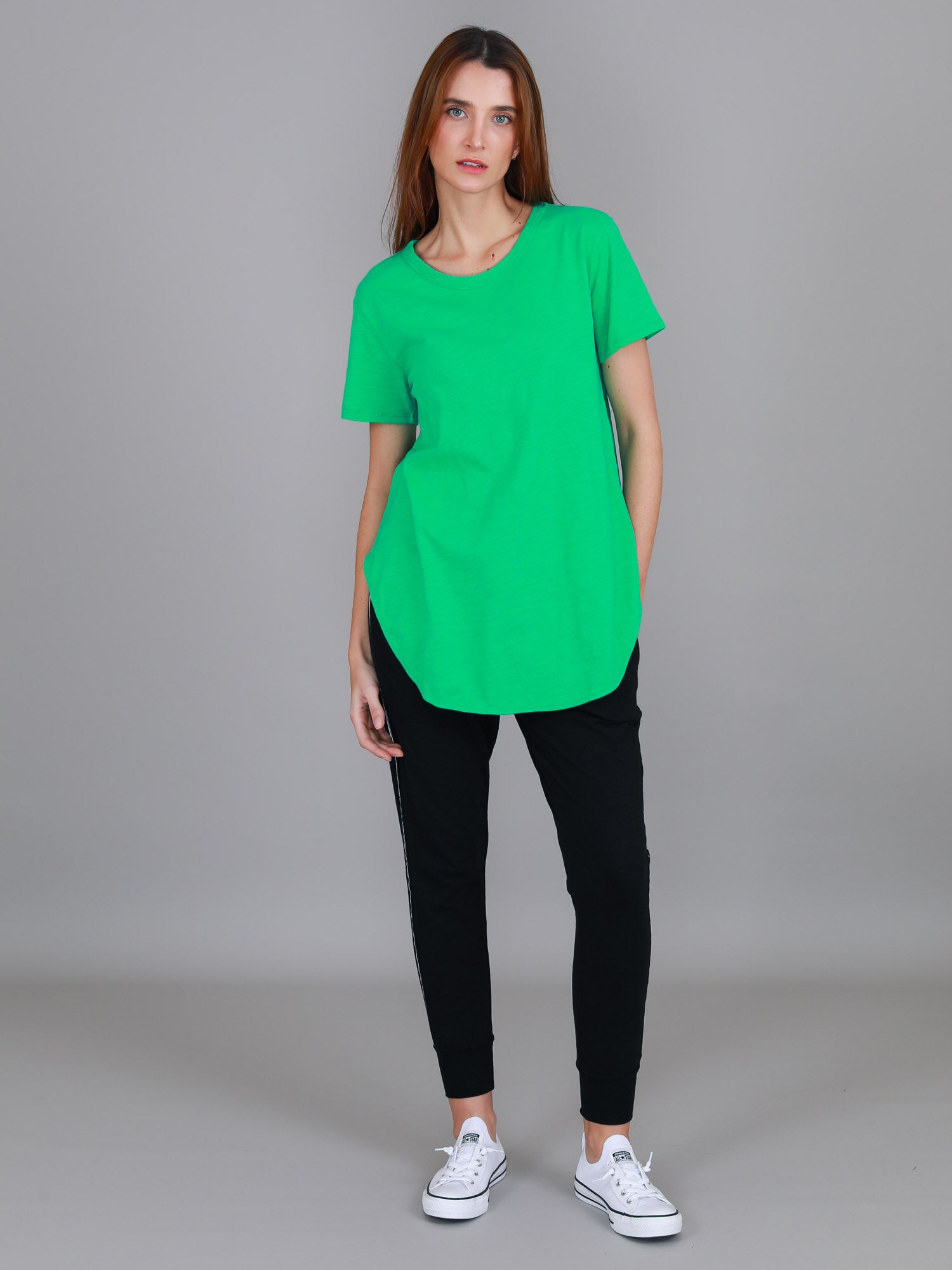 women's green t shirt #color_nephrite