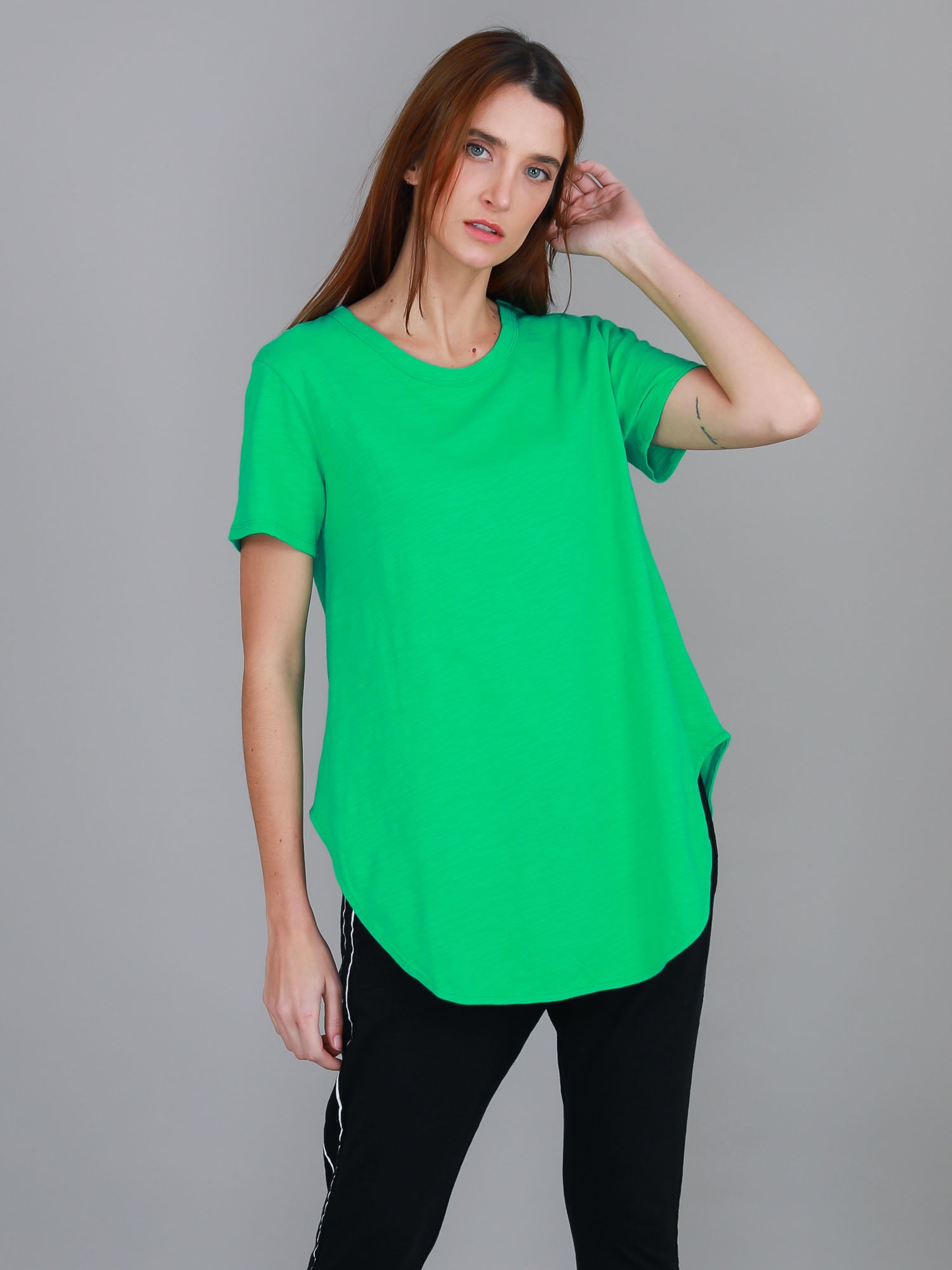 green t shirt women #color_nephrite