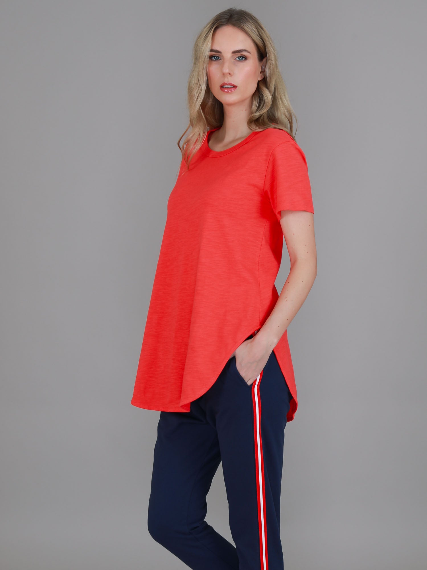 oversized tshirt women #color_red glo