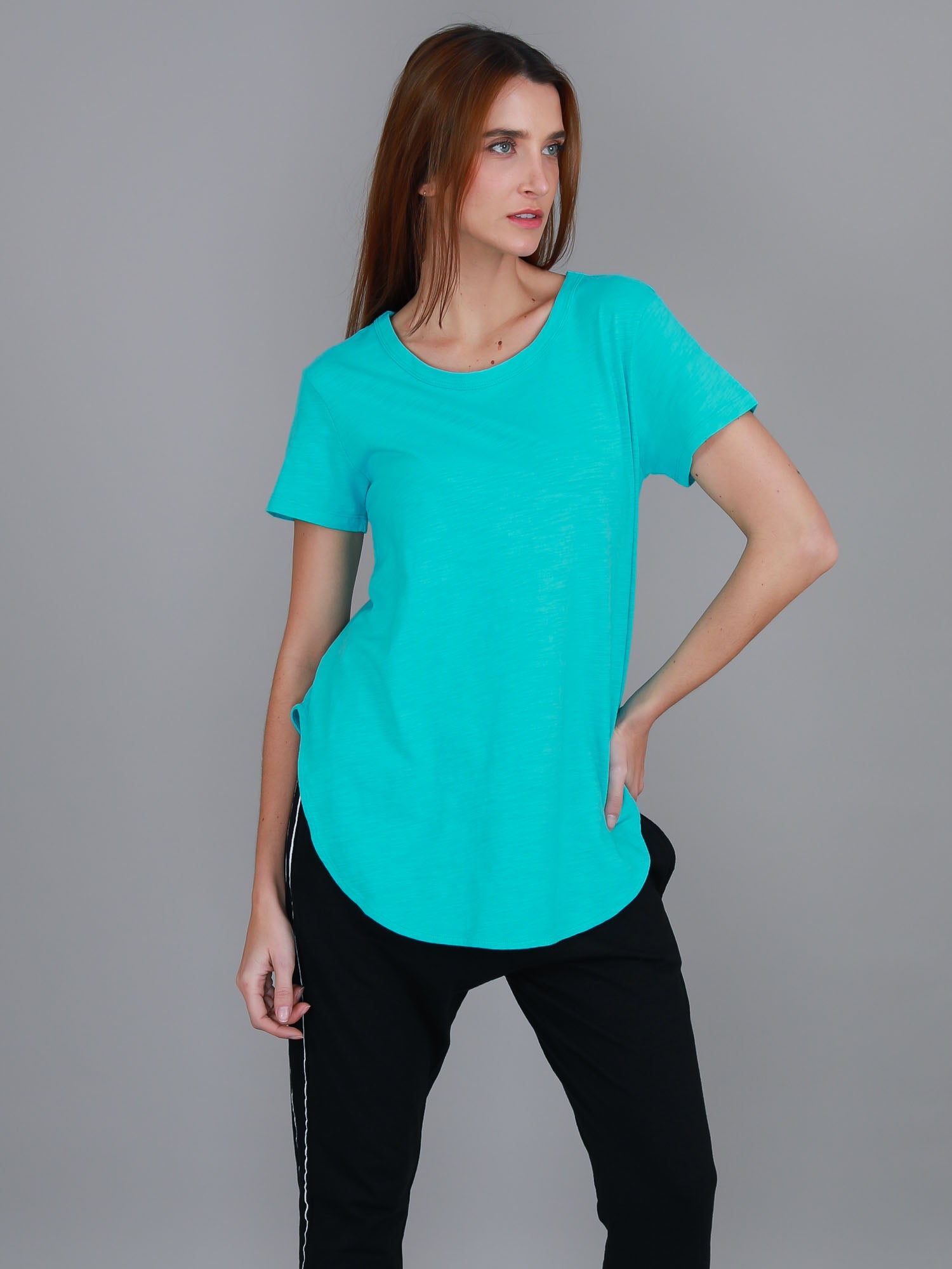 short sleeve t shirt #color_tiffany