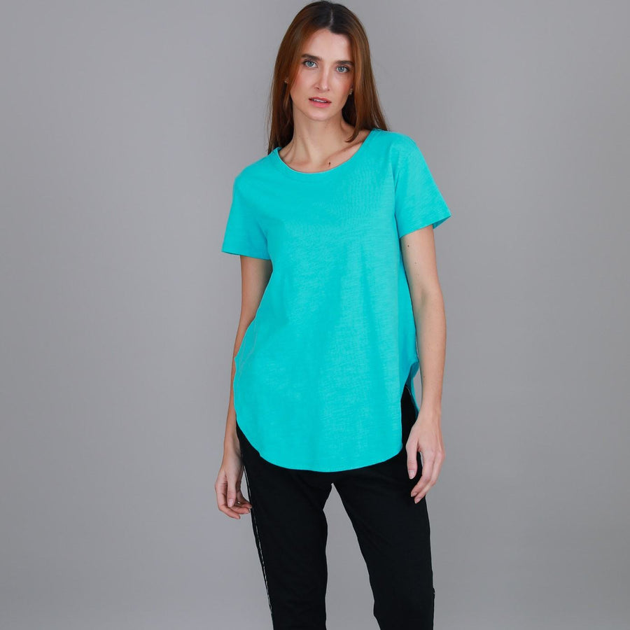 Elwood Curved Hem T Shirt size guide