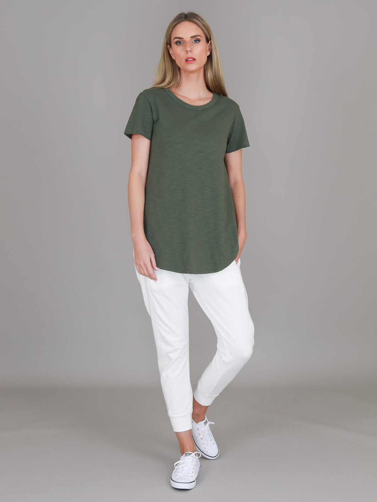 khaki t shirt women