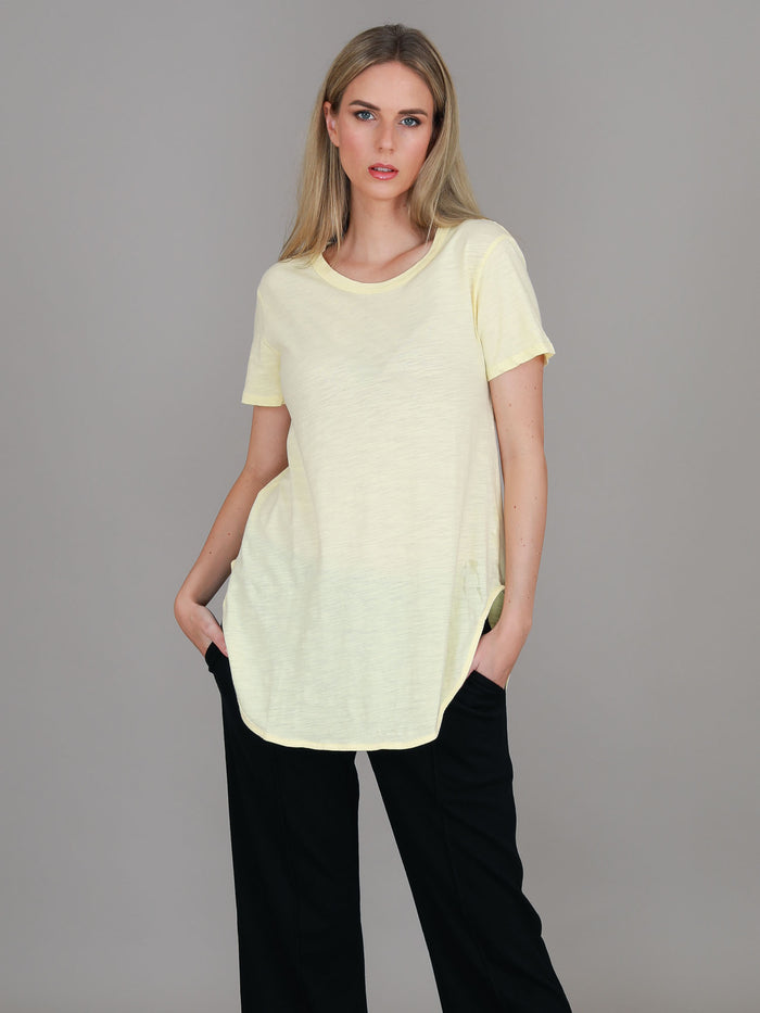 Elwood Curved Hem T Shirt
