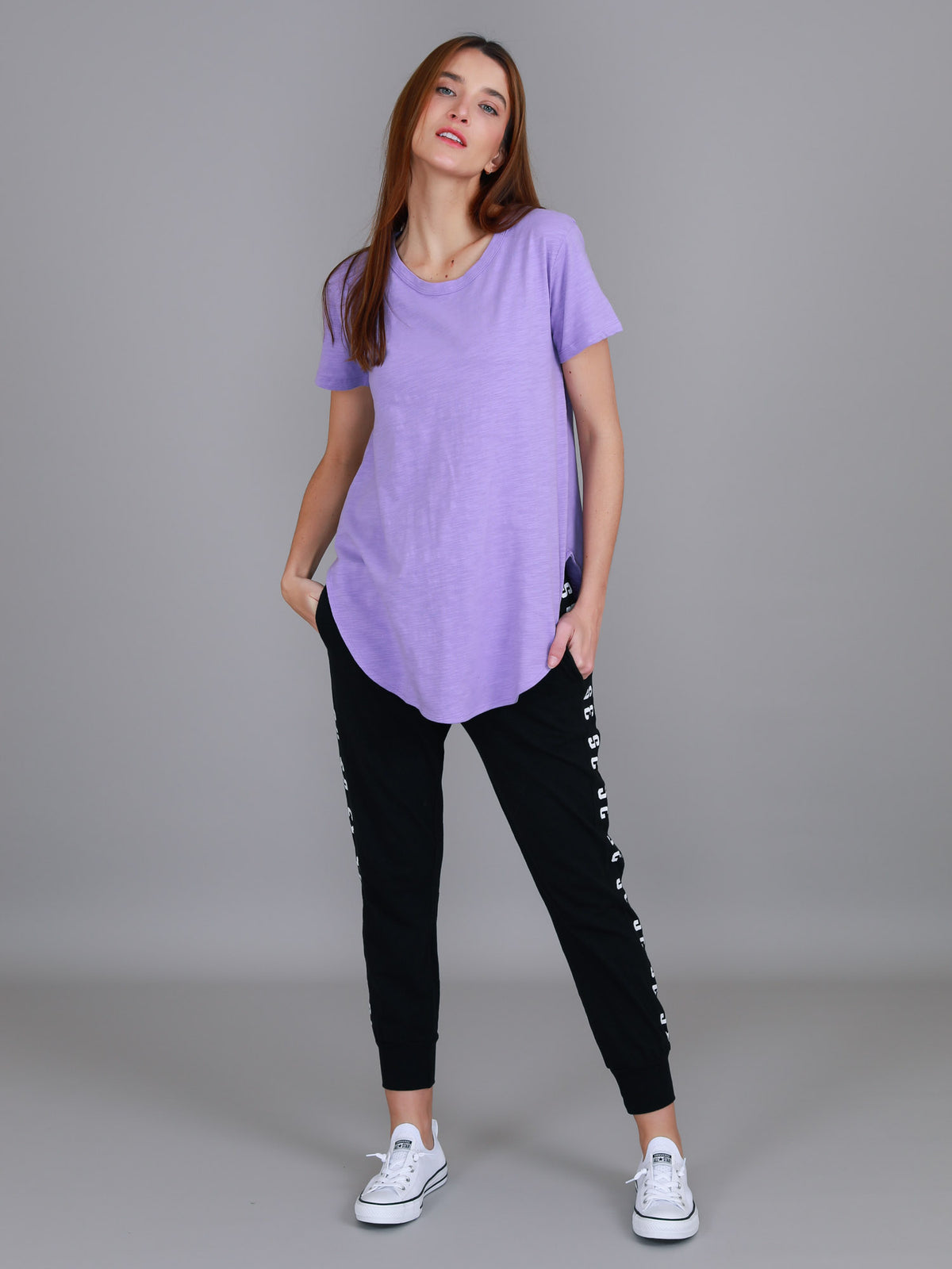 lavender tee women