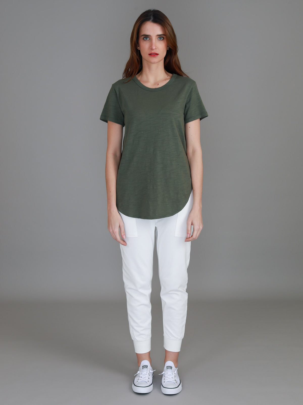 khaki tee women
