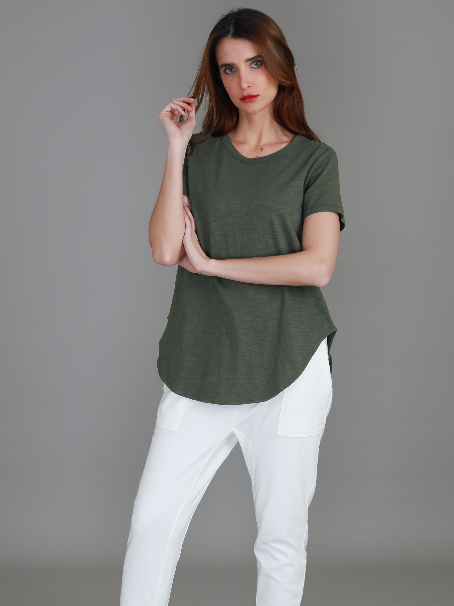 emerald green tops for ladies #color_khaki