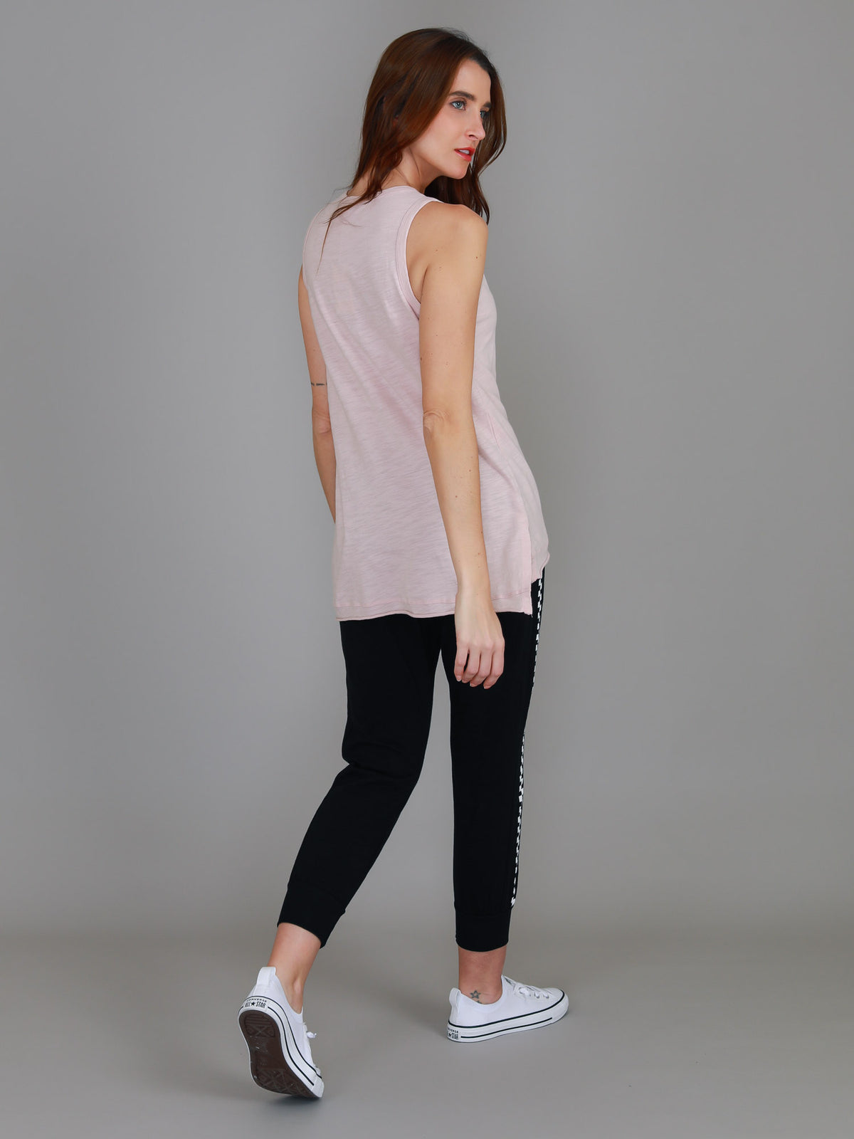 blush tank crew neck women
