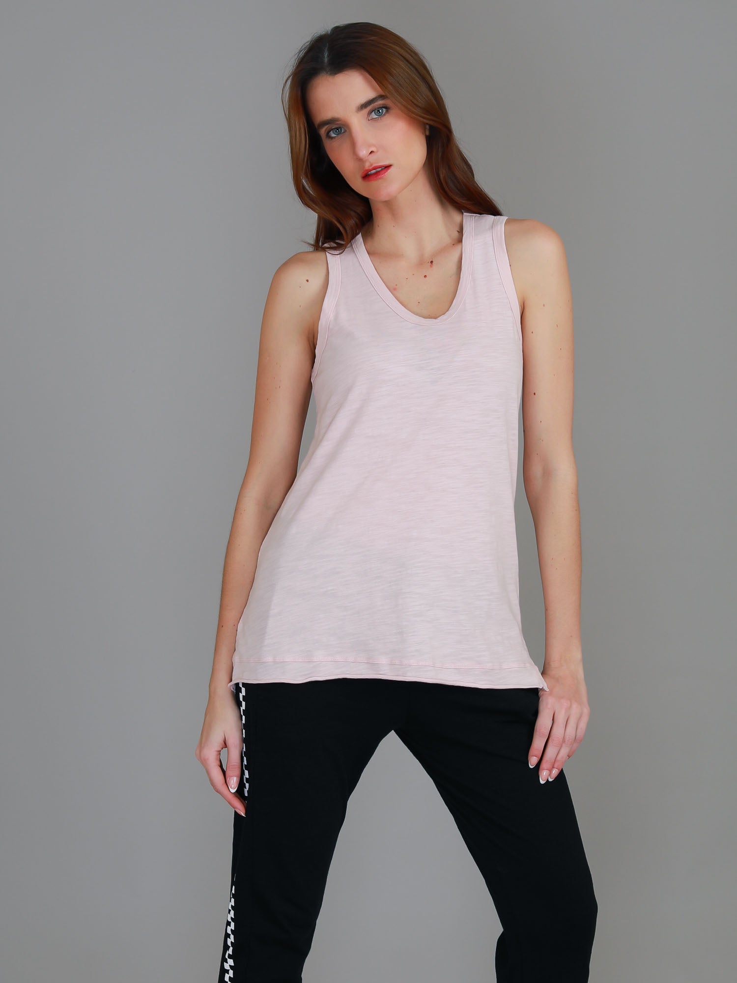 womens sleeveless tops #color_blush marle