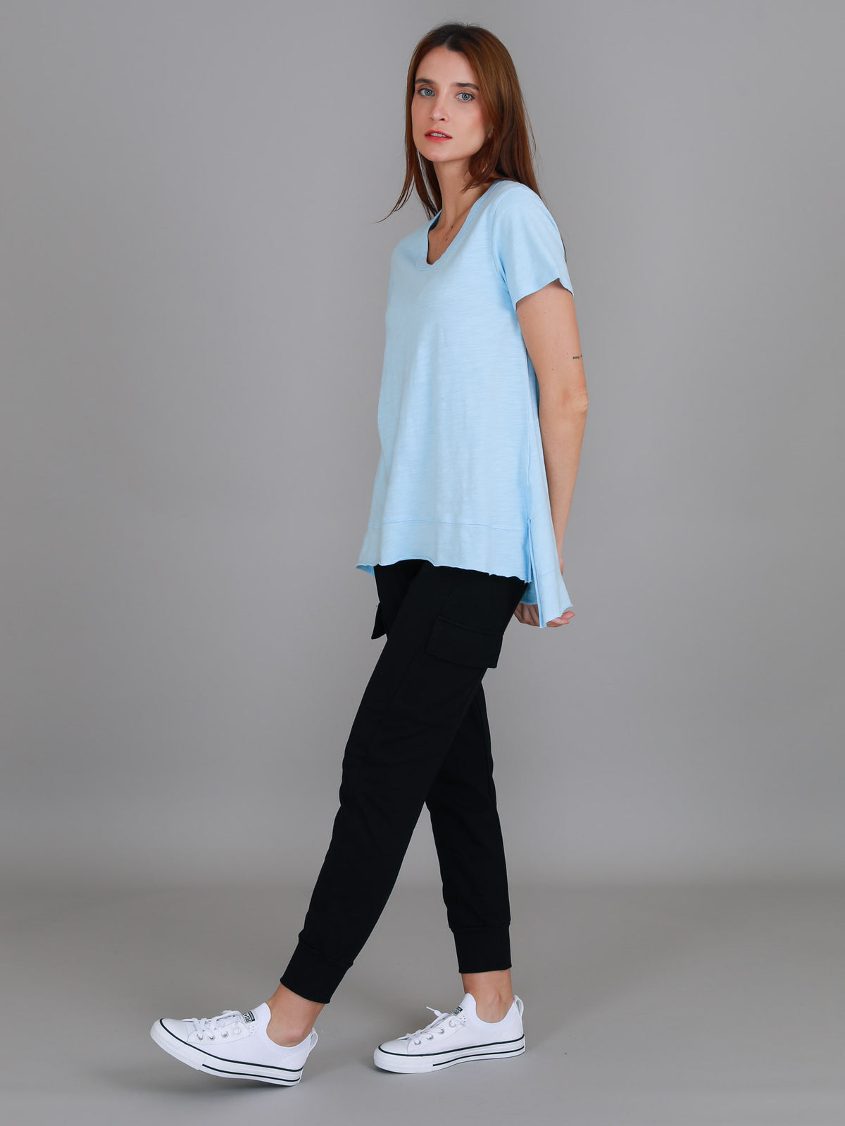 clear sky crew tee women