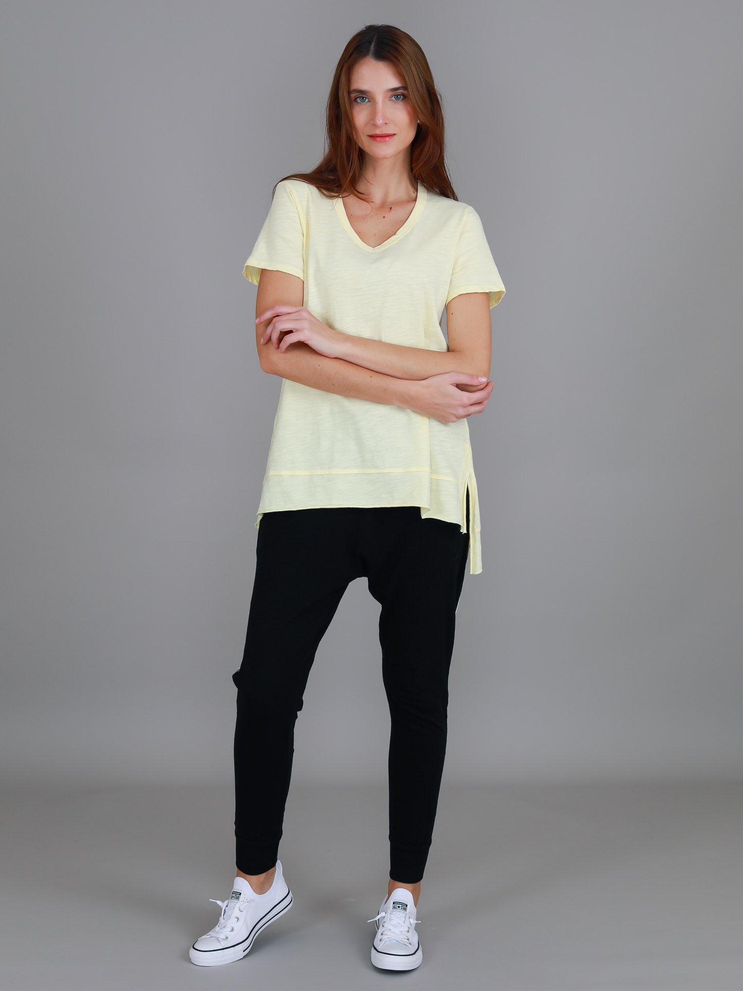 crew neck womens #color_lemon