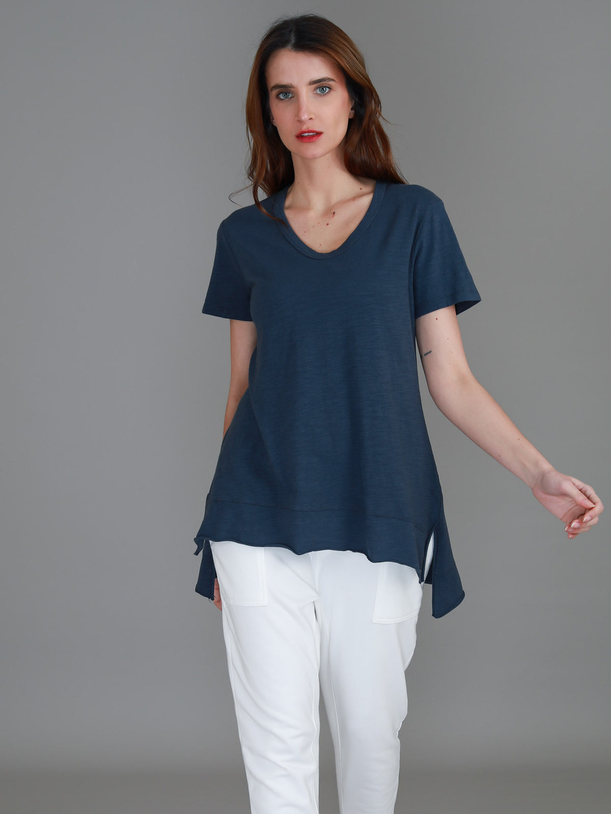 navy blue t shirt women