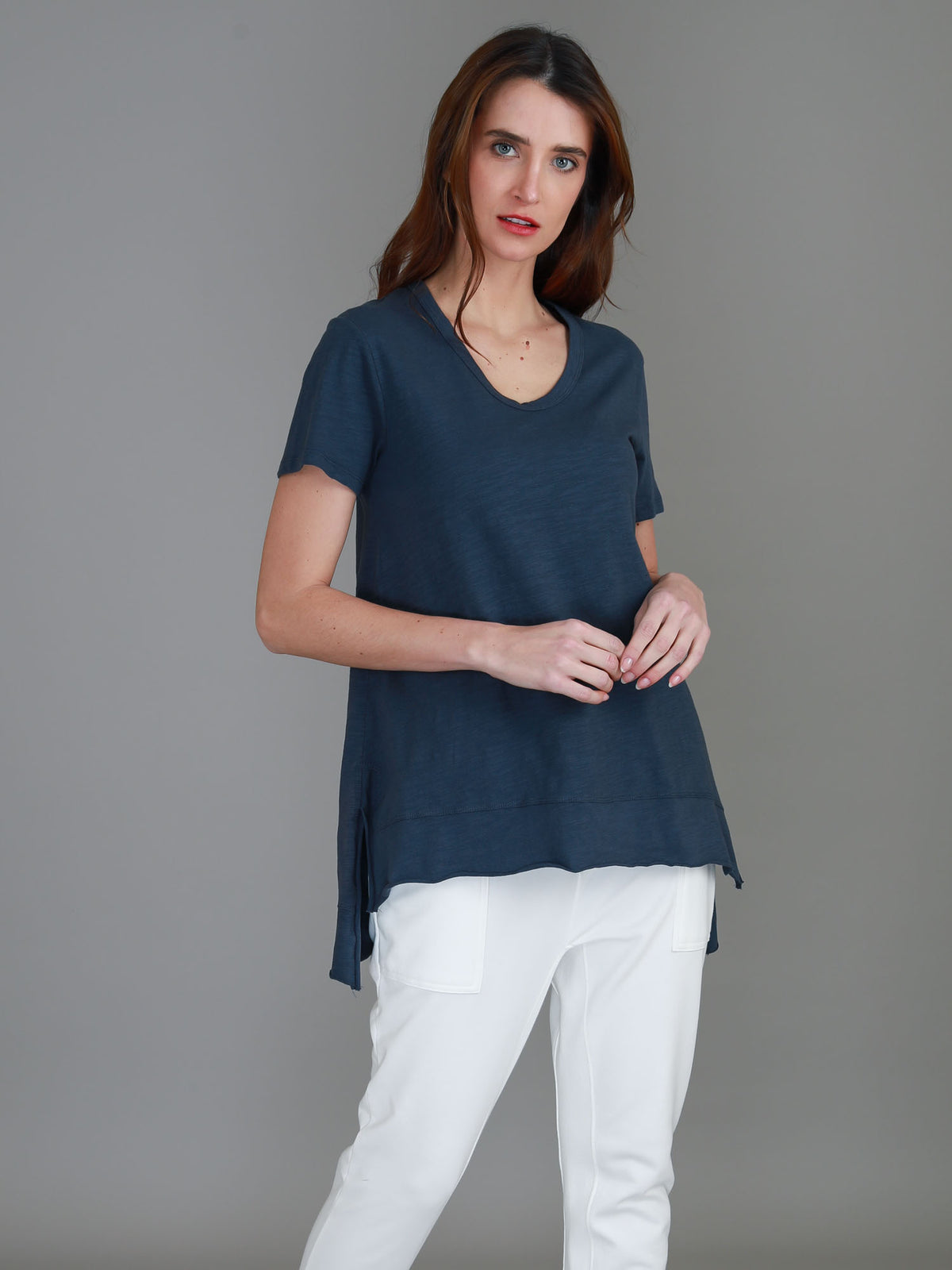 indigo t shirt