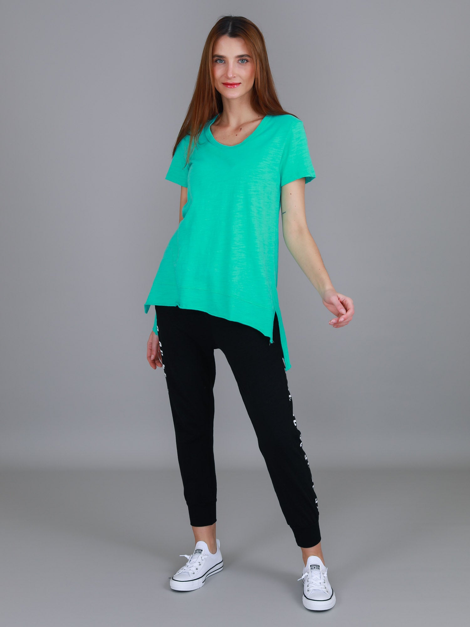 green oversized tshirt #color_marine