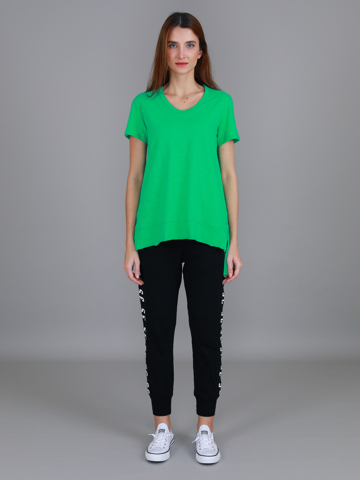 nephrite cotton crew tee