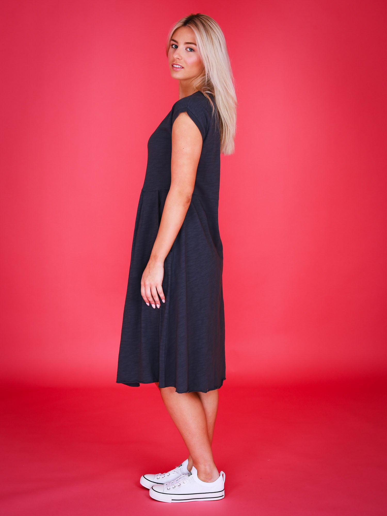 Evelyn soft store shift dress