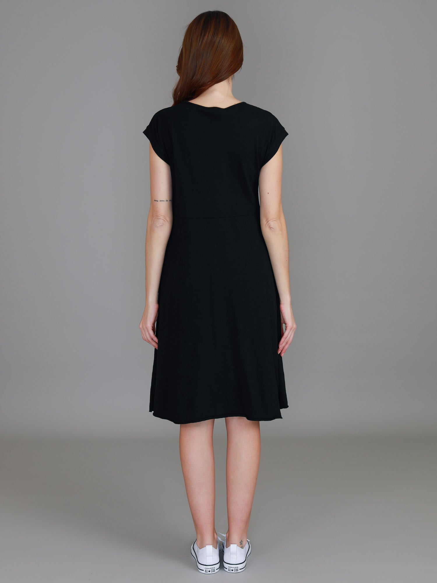 women cotton dresses #color_black