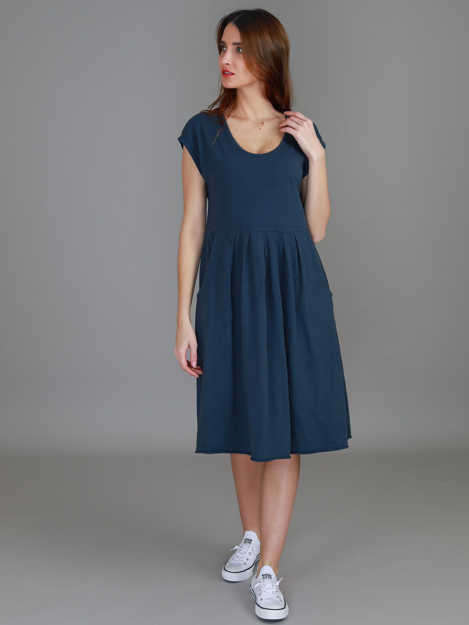 cotton summer dress #color_indigo