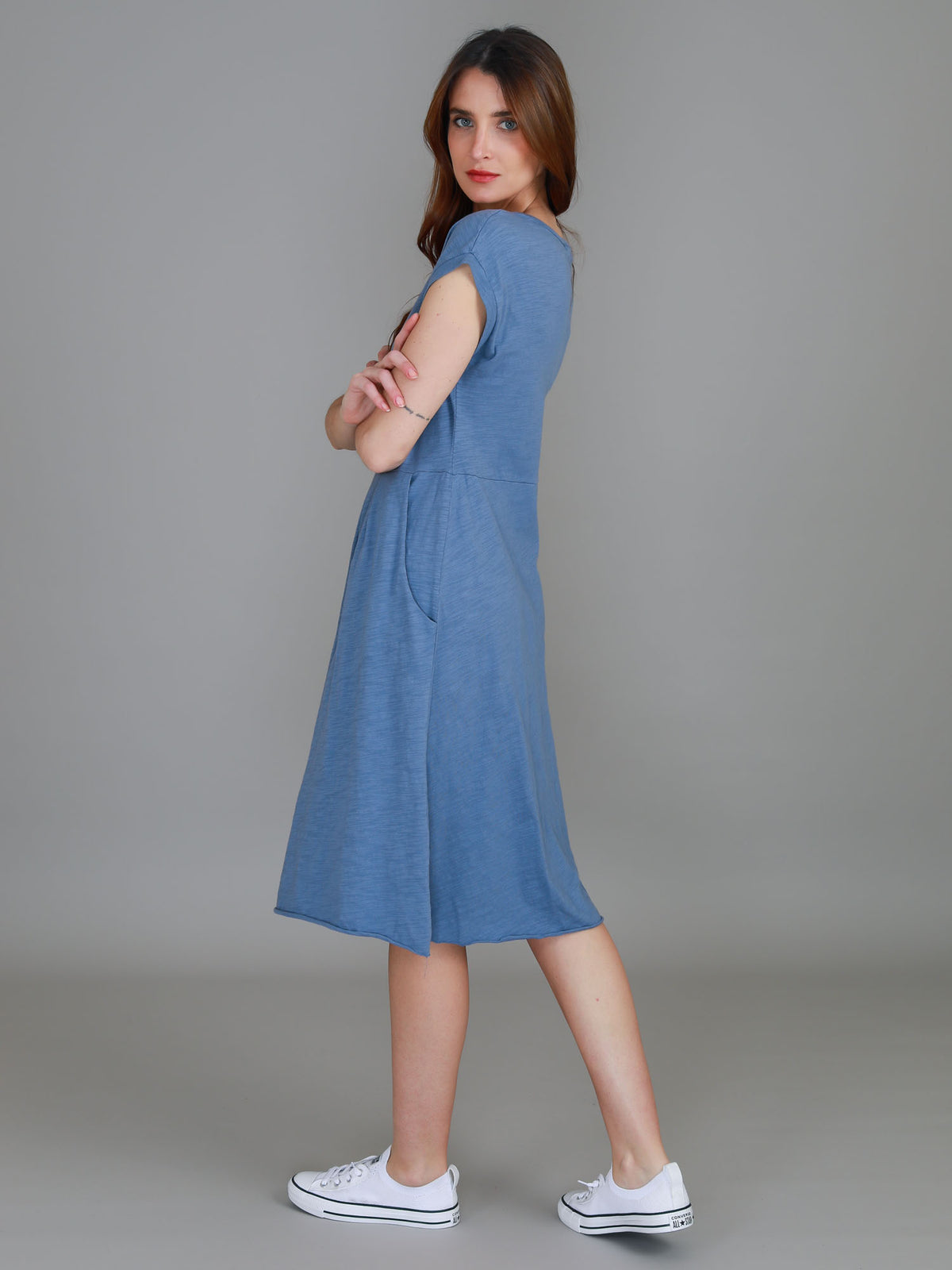 grey day dress