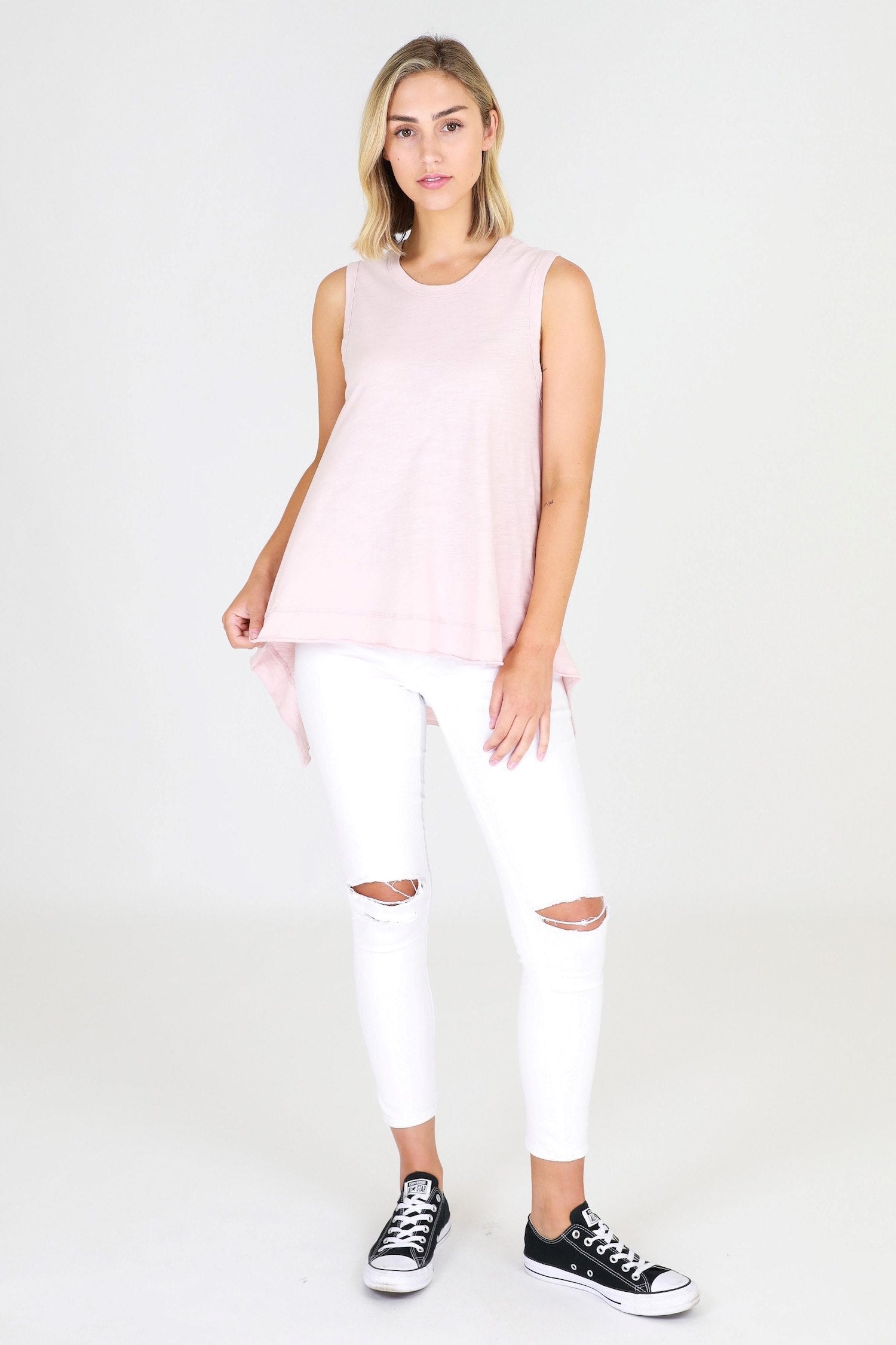 sports tank top #color_blush marle