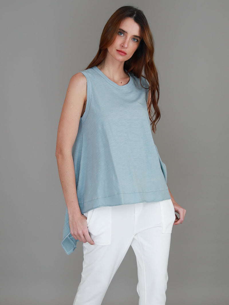 tank tops long #color_mint