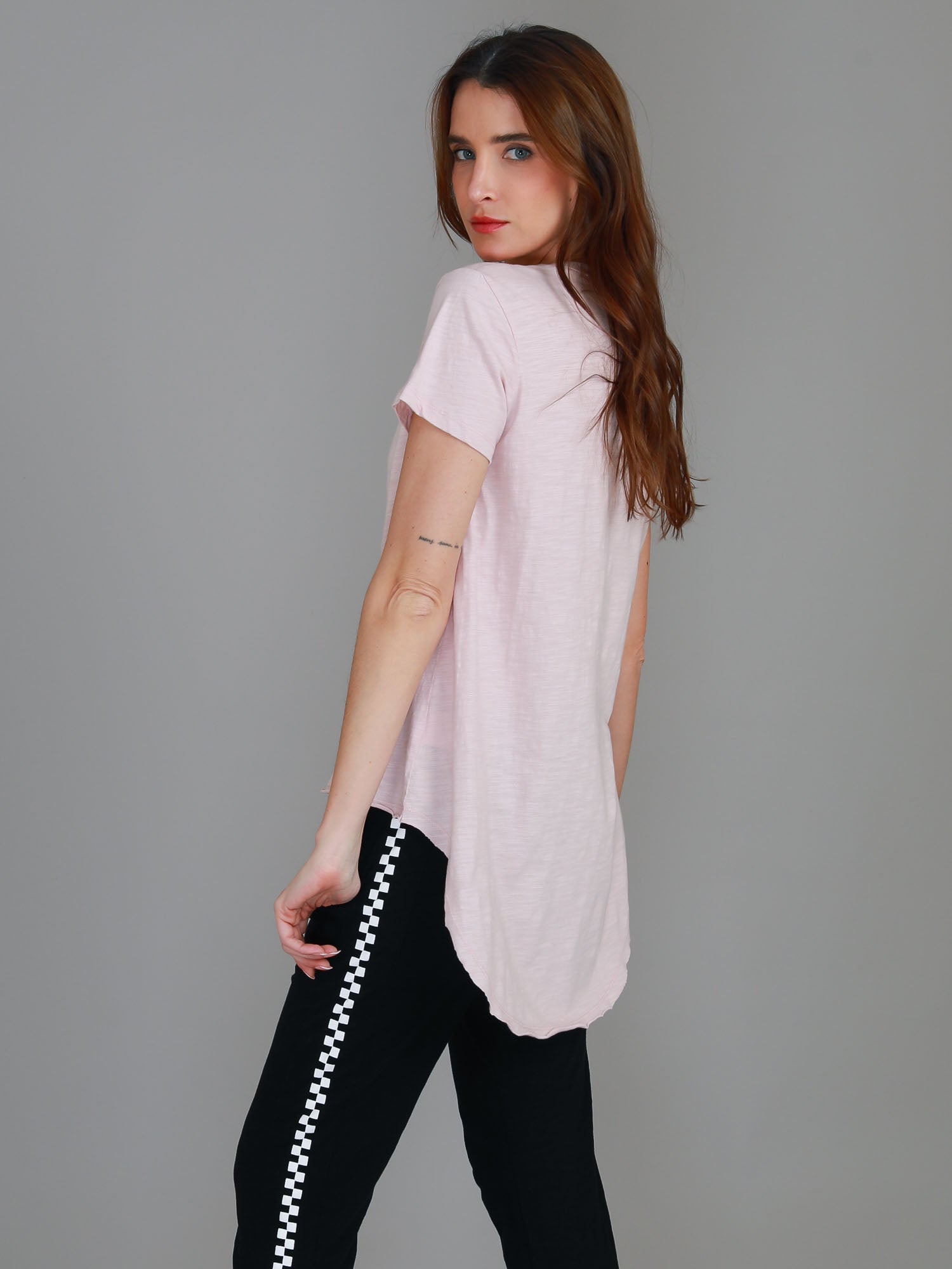 cotton t shirts women #color_blush marle