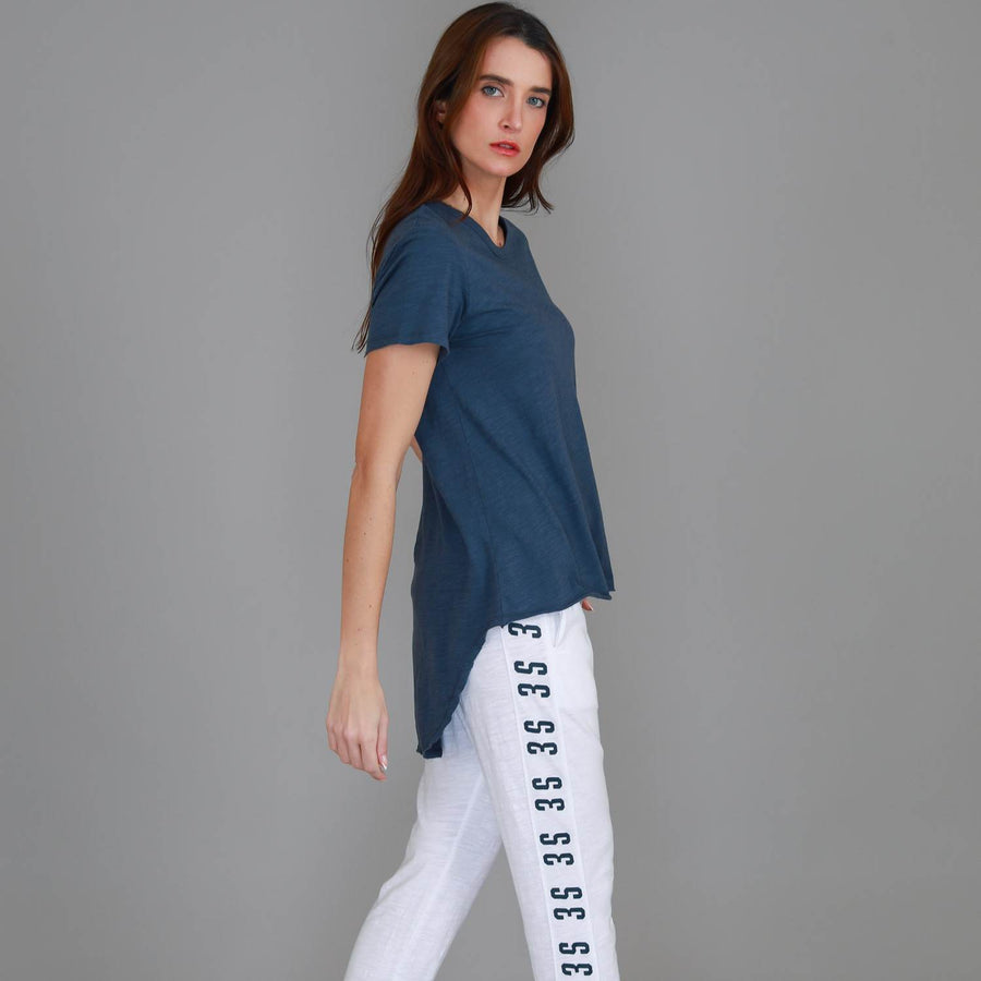 Sorrento Curved Hem T Shirt size guide