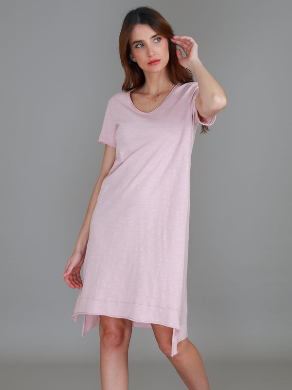 Megan Knee Length T Shirt Dress