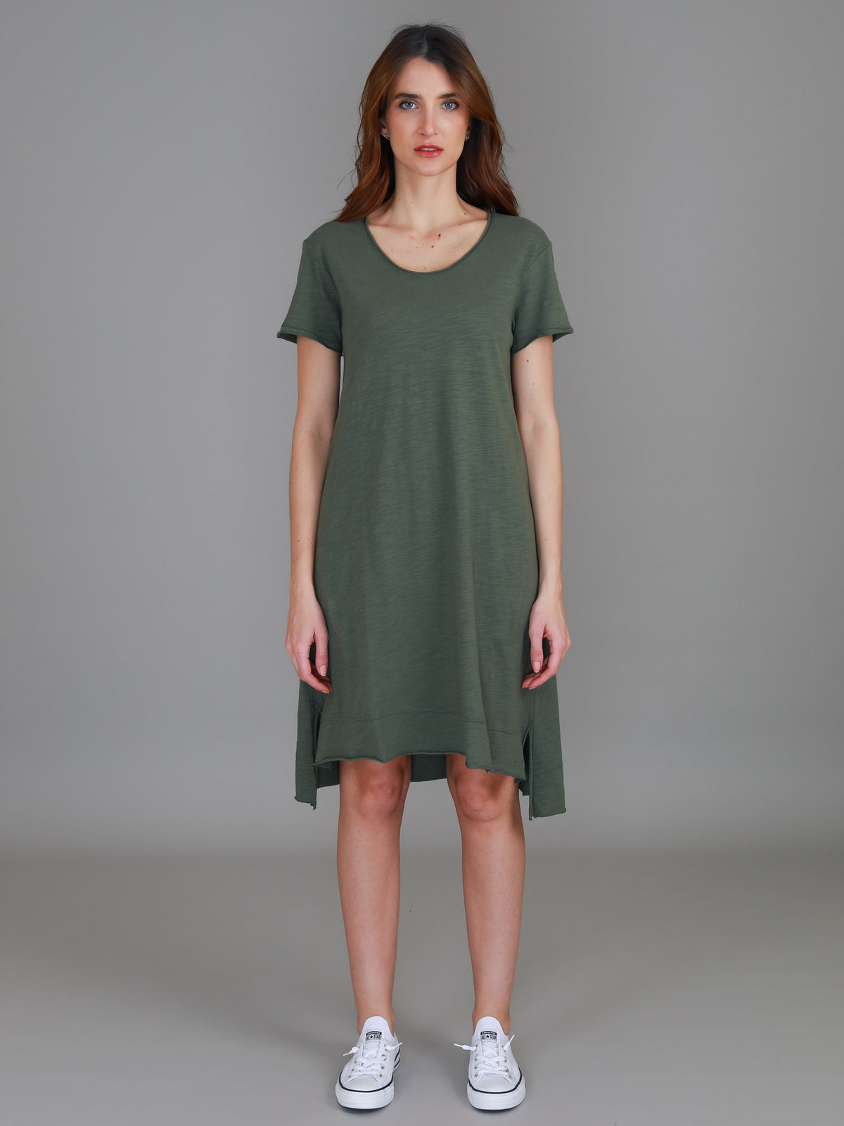 jersey shirt dress