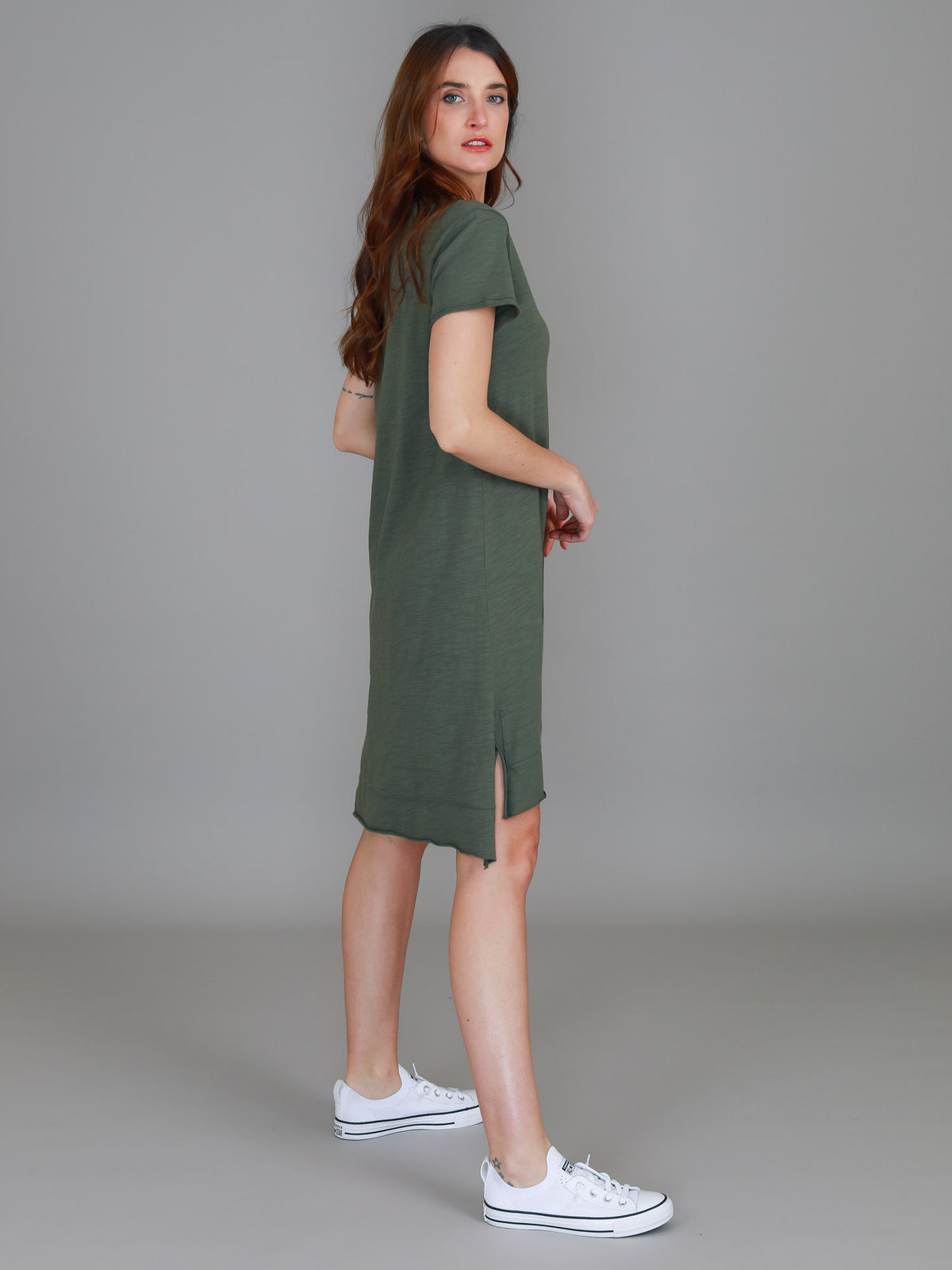 jersey fabric dress