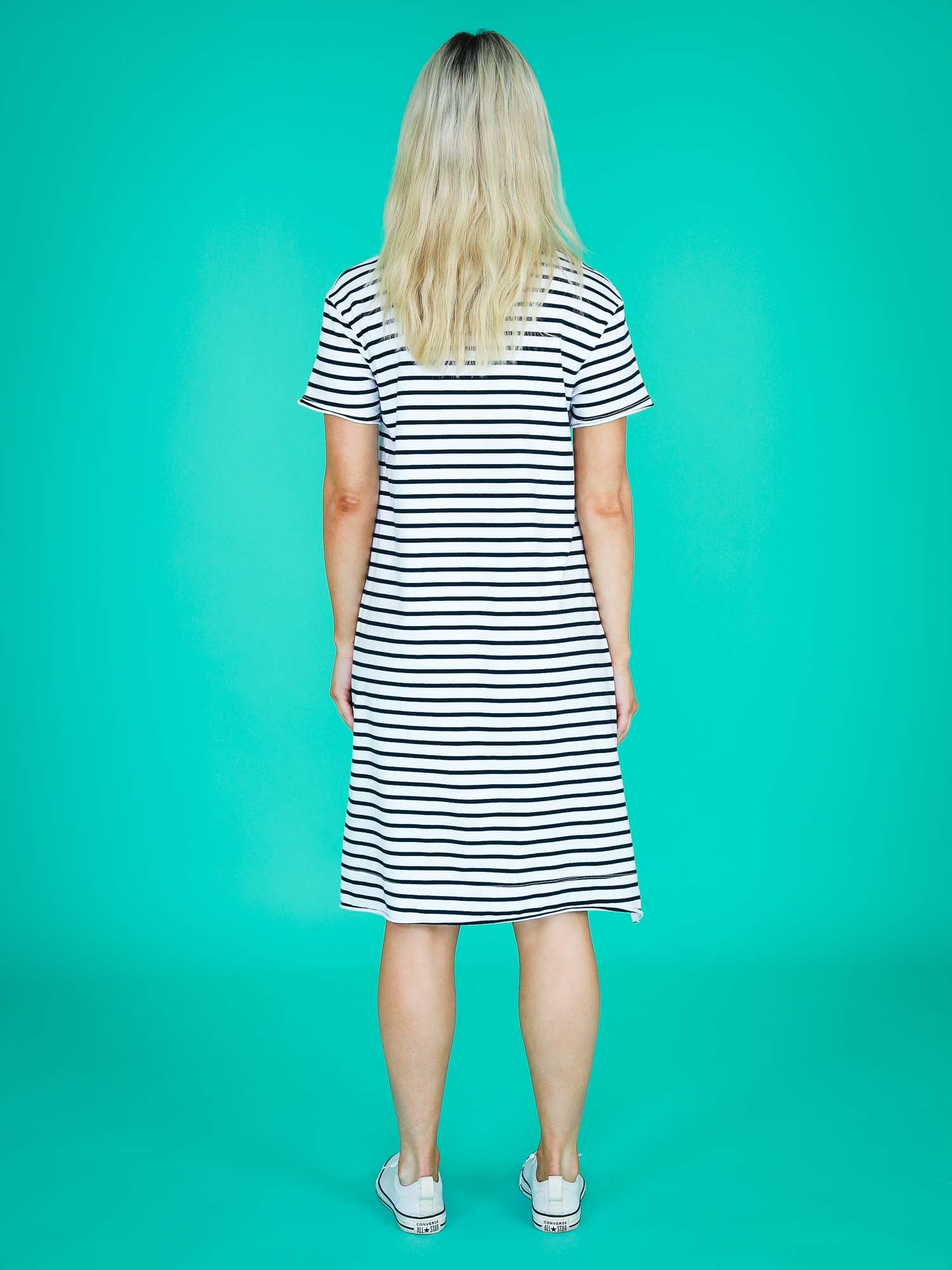 blue stripe dress #color_stripe