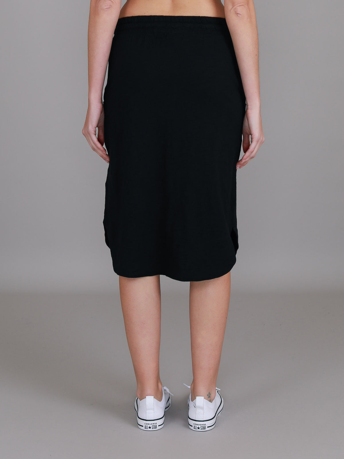 jersey pencil skirt