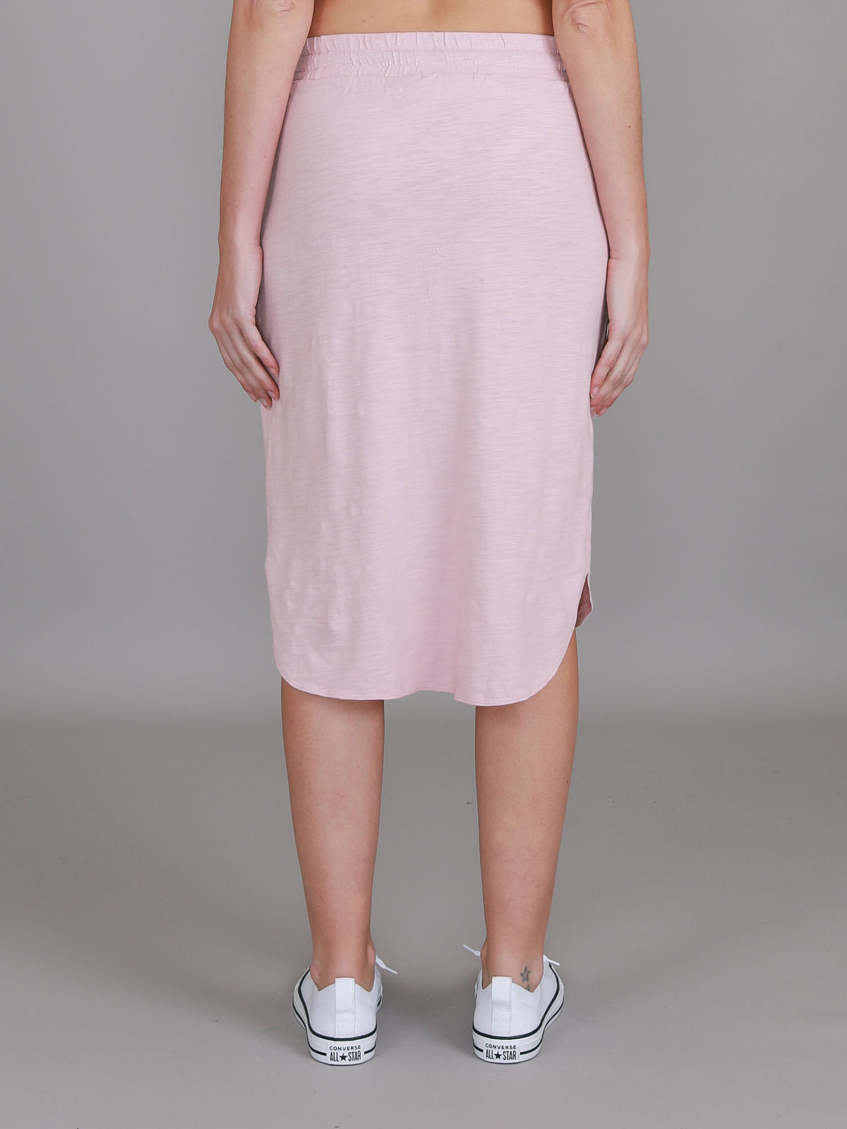 pink cotton skirt