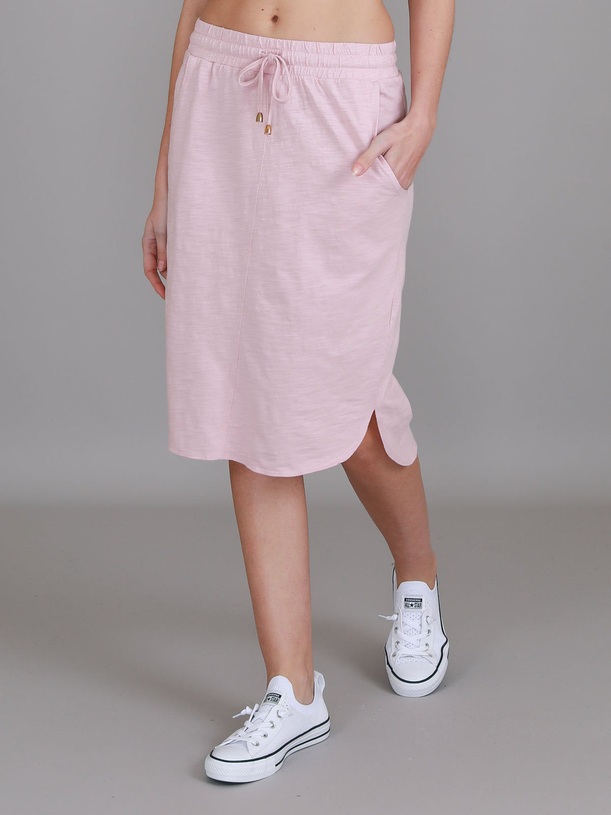 pink skirt women