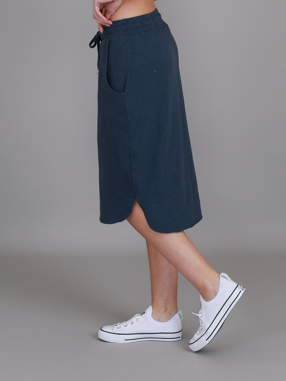 knee length skirt women