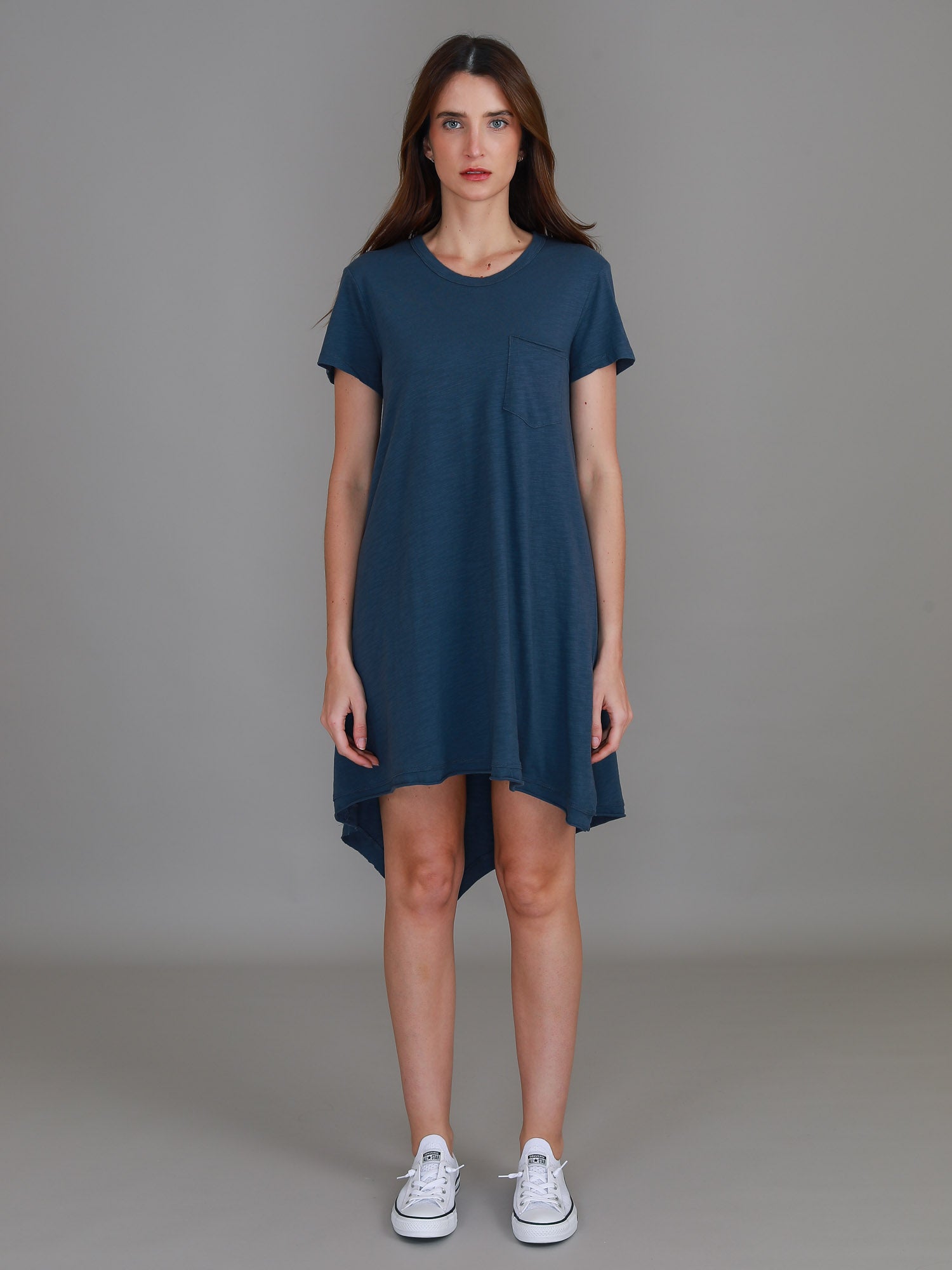 long sleeve tee dress #color_indigo