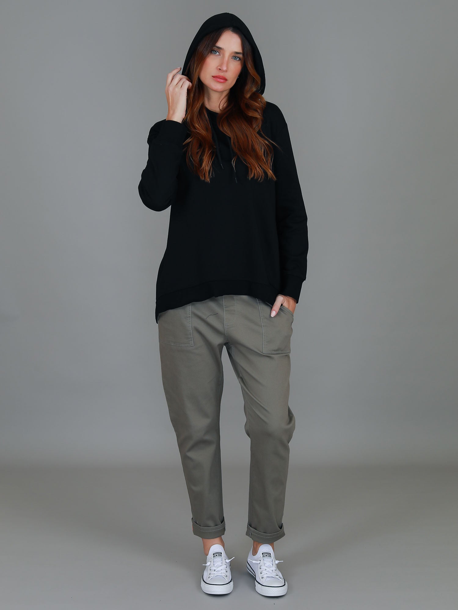 lightweight hoodie #color_black