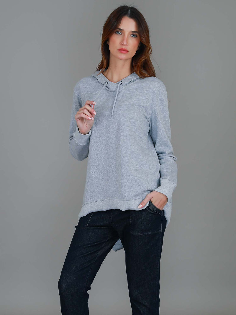 grey marle hoodie #color_grey marle